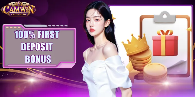 100% First Deposit Bonus