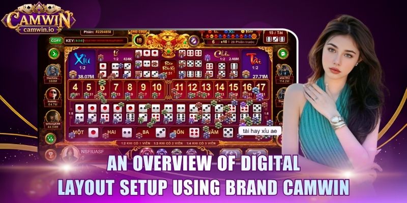 An overview of digital layout setup using brand CAMWIN
