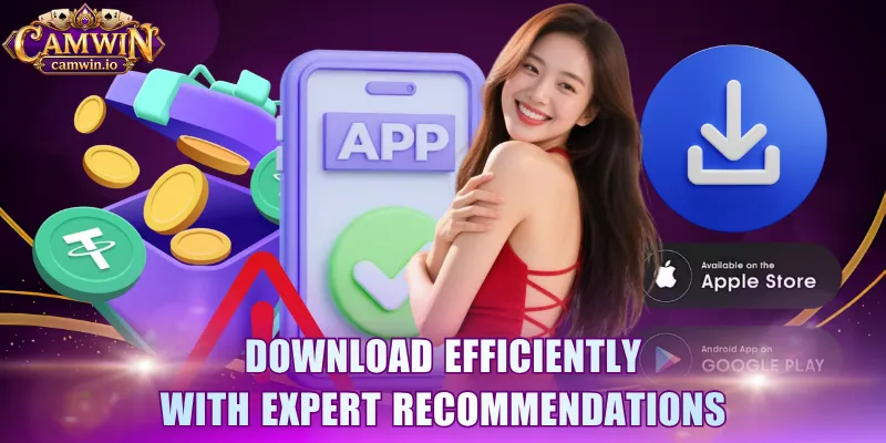 Download efficiently with expert recommendations