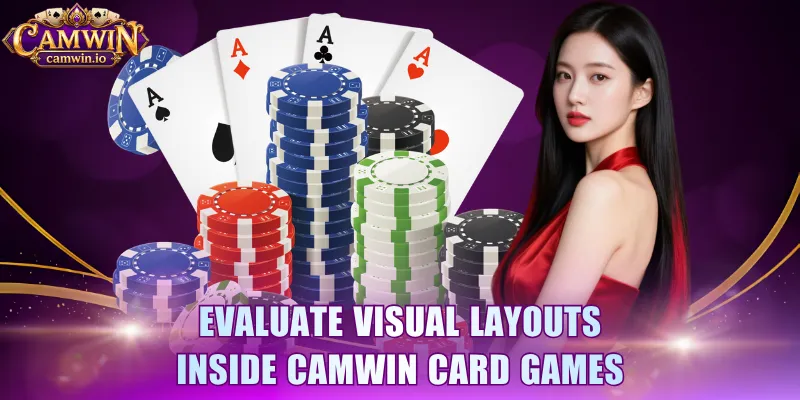 Evaluate visual layouts inside CAMWIN Card games