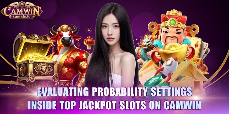 Evaluating probability settings inside top jackpot slots on CAMWIN