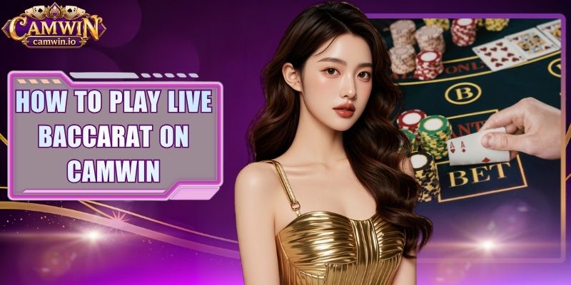 How To Play Live Baccarat On CAMWIN