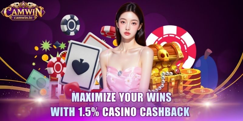 Maximize your wins with 1.5% casino cashback 