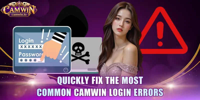 Quickly fix the most common CAMWIN login errors
