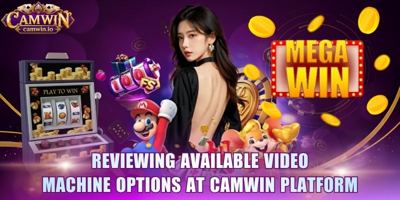 Reviewing available video machine options at CAMWIN platform