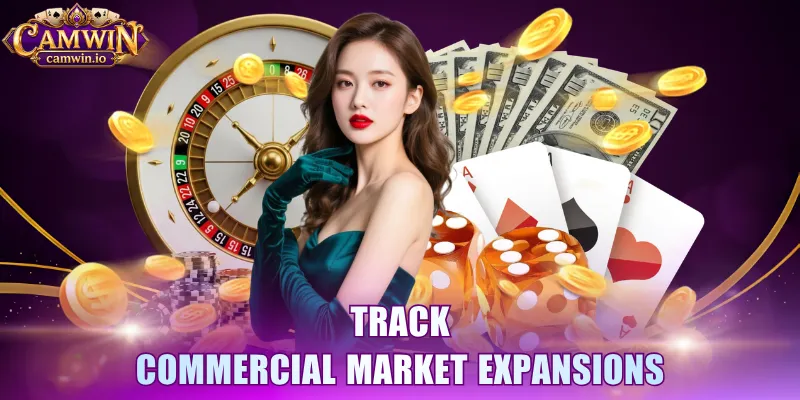 Track commercial market expansions